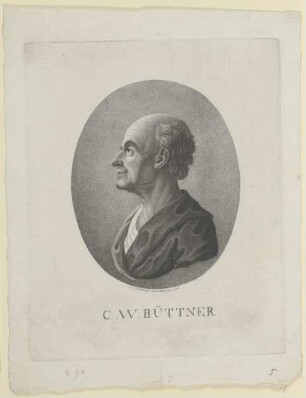Bildnis des C. W. Büttner