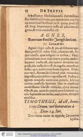 Timotheus, id est, honorans Deum, vel honoratus à Deo. 24. Ian.