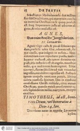 Timotheus, id est, honorans Deum, vel honoratus à Deo. 24. Ian.