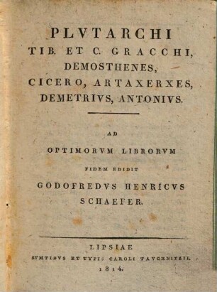 Plutarchi Vitae Parallelae, 8