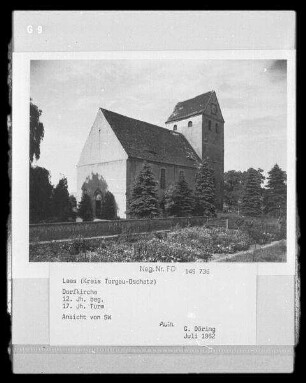 Kirche (evangelisch), Laas (Kreis Oschatz)