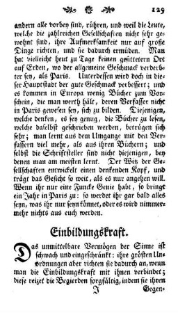 Einbildungskraft
