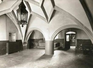 Freiberg (Sachsen), Oberbergamt, Erdgeschoss mit Rippengewölbe