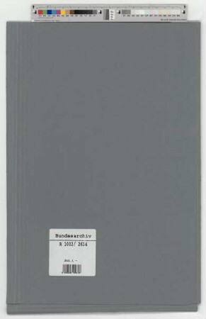Etatswesen: Generalia.