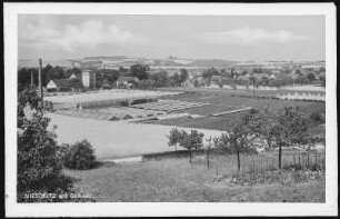 Nieschütz. Blick auf Nieschütz