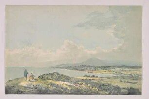 Landschaft an oberbayrischem See (Bodensee?)