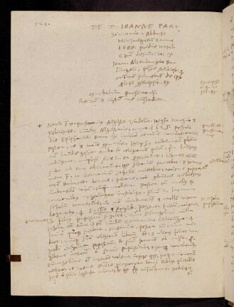 528-536, De D. Johanne Parsimonio abbate Hirsaugiensi oratio funebris, 1588