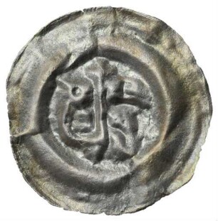 Fundmünze, Brakteat, 1250 - 1270