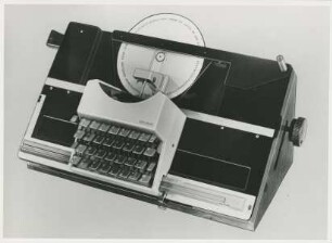 Gritzner-Beschriftungsmaschine der G. M. Pfaff AG