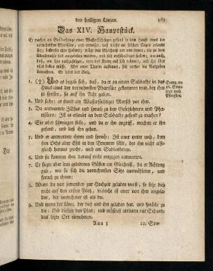 363-372, Das XIV. - XV. Hauptstueck