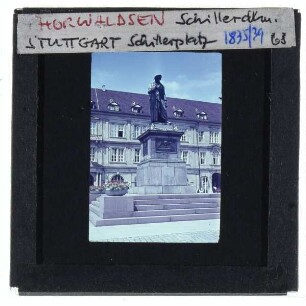 Stuttgart, Thorvaldsen, Schillerdenkmal