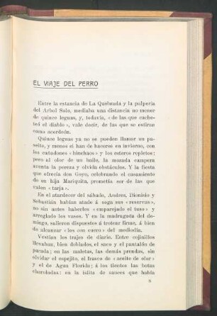 El viaje del perro