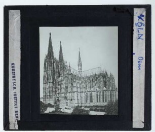 Köln, Dom : Ansicht von SO