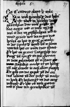 Episteln und Evangelien, Sanctorale