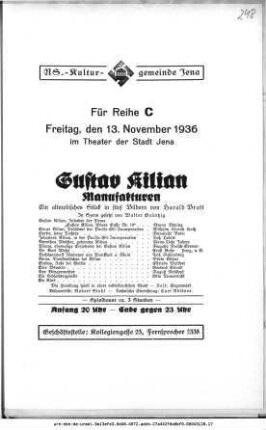Gustav Kilian Manufakturen