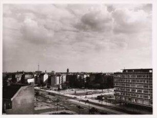 Geschäftshaus Martin-Luther-Straße/Kleiststraße (Philips/Berlin Center), Berlin-Schöneberg: Ansicht Baustelle