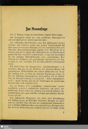 Zur Neuauflage