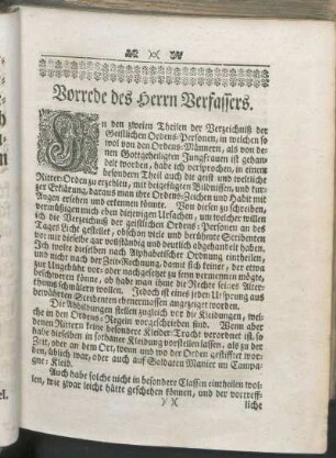 Vorrede des Herrn Verfassers.