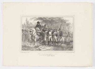 Sire, vous pouvez compter sur nous comme sur la Vieille Garde, Blatt 7 der Folge "Album de 1831"