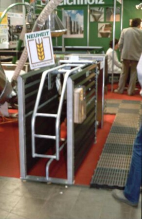 Fotografie: Sauenhaltung, Fütterungstechnik, Abruffütterung, Abrufstation