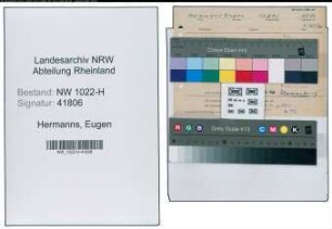 Entnazifizierung Eugen Hermanns , geb. 00.00.0000 ()