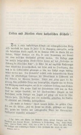 321-337 Leiden und Streiten eines katholischen Bischofs