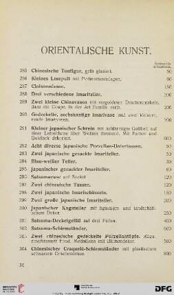 Orientalische Kunst (Nr. 285-334)
