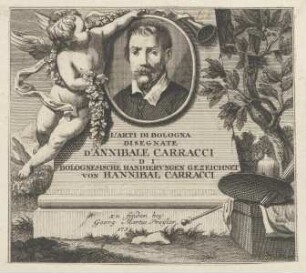 Bildnis des Annibale Carracci