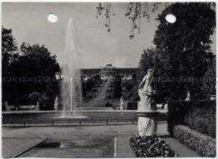 Potsdam, Schloß Sanssouci und Terrassenanlage