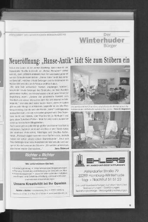 Neueröffnung: "Hanse-Antik" lädt Sie zum Stöbern ein