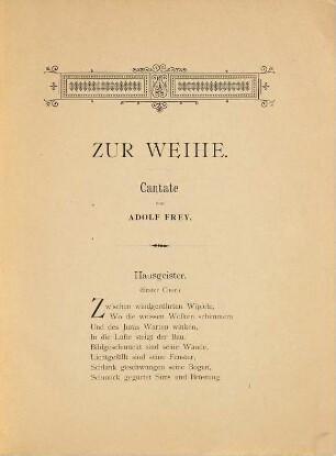 Festschrift zur Eröffnung des neuen Kantonsschulgebäudes in Aarau : 26. April 1896