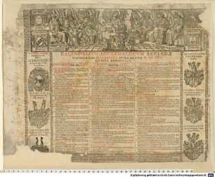 Calendarium Ecclesiasticum Ecclesiae Cathedralis Frisingensis Supra Annum M.DC.XXII. : Littera Dominicalis B.