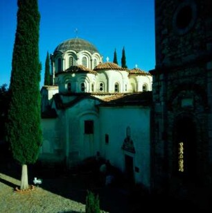 Chios. Kloster Nea Moni. Die Kirche des 11. Jh. im Klosterkomplex