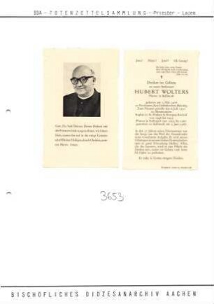 Wolters, Hubert