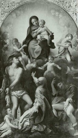 Die Madonna des heiligen Sebastian