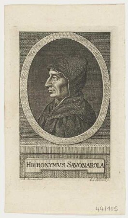 Bildnis des Hieronymus Savonarola
