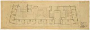 Wohnhausbebauung Weißenburger Straße, Wilhelmstraße, Földerichstraße für Frau Gertrud Beneke, Berlin-Spandau: Lageplan 1:200