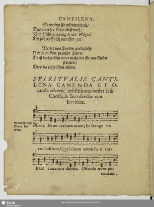 Spiritualis cantilena