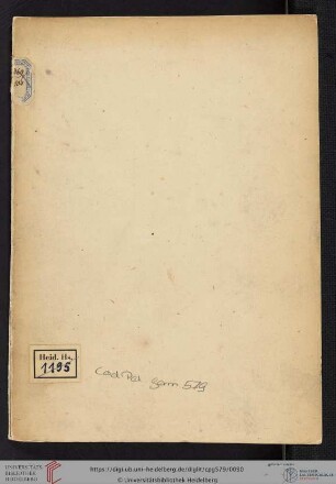 2. Heid. Hs. 1195: Pappband des 20. Jhs.