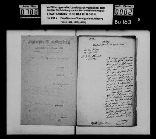 Abgabe von Wanderbüchern an die Handwerksgesellen