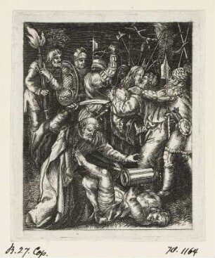 Gefangennahme Christi, Blatt 4 der Folge "Passion"