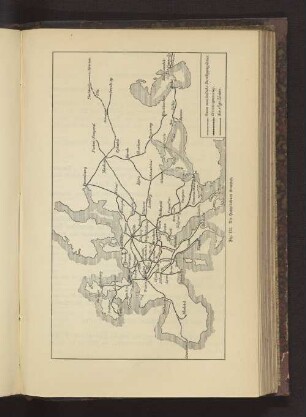 Fig. 122. Die Hauptbahnen Europas.