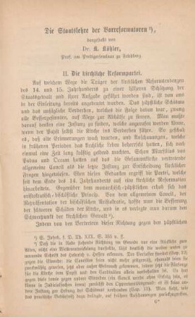 83-127 Die Staatslehre der Vorreformatoren : zweiter Artikel