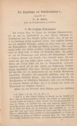 83-127 Die Staatslehre der Vorreformatoren : zweiter Artikel