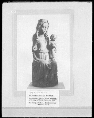 Thronende Maria mit Kind