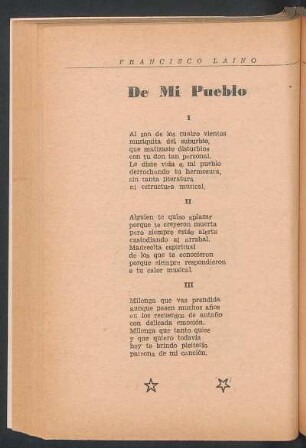 De mi pueblo