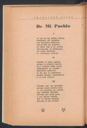 De mi pueblo