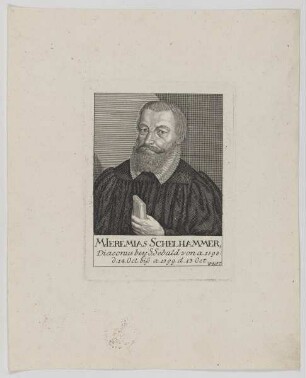 Bildnis des Ieremias Schelhammer