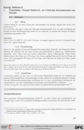 König: Sethos II.