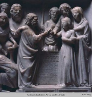 Antependium mit Szenen aus dem Leben Mariens : Sposalizio